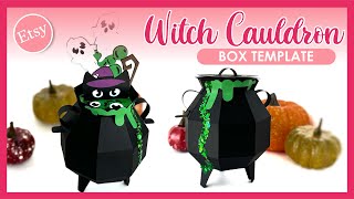3D WITCH CAULDRON POT TUTORIAL