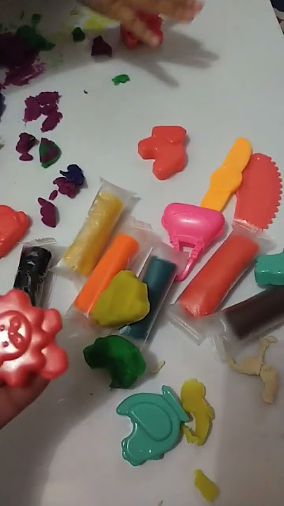 playdough ,bermain lilin lilinan mencetak karakter # playdough #lilin #bermain #mainananak