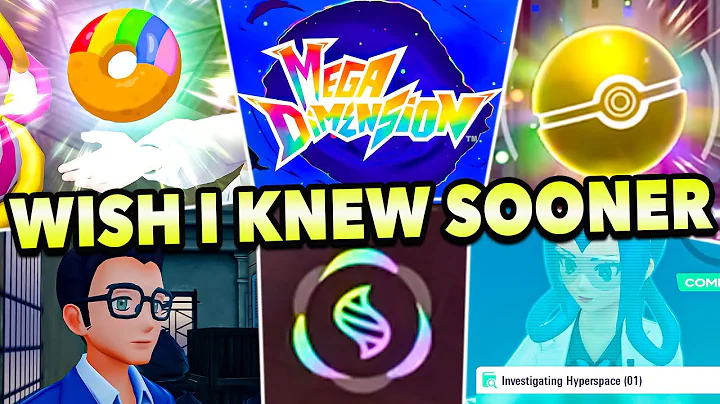 Early Game Play Tips For Pokemon MEGA DIMENSION DLC