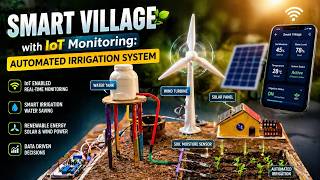 Smart Village with IoT Monitoring: Automated Irrigation System using ESP32 & Blynk