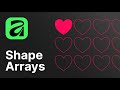 How to Create Shape Arrays in Affinity 3