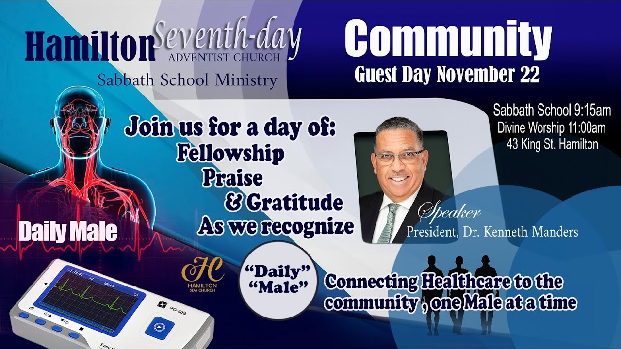 22/Nov/2025 - Hamilton Worship | Community Guest Day - Pastor Dr. Kenneth Manders
