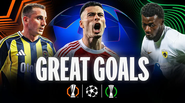 BEST European Goals of the Week! | UCL, UEL, UECL Highlights