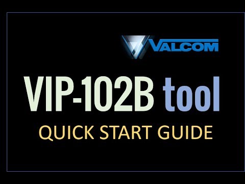 VIP 102B Quick Start Guide VIDEO