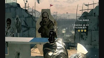 Modern Warfare 2 - Spec-Ops - The Pit - Solo - 3 Stars