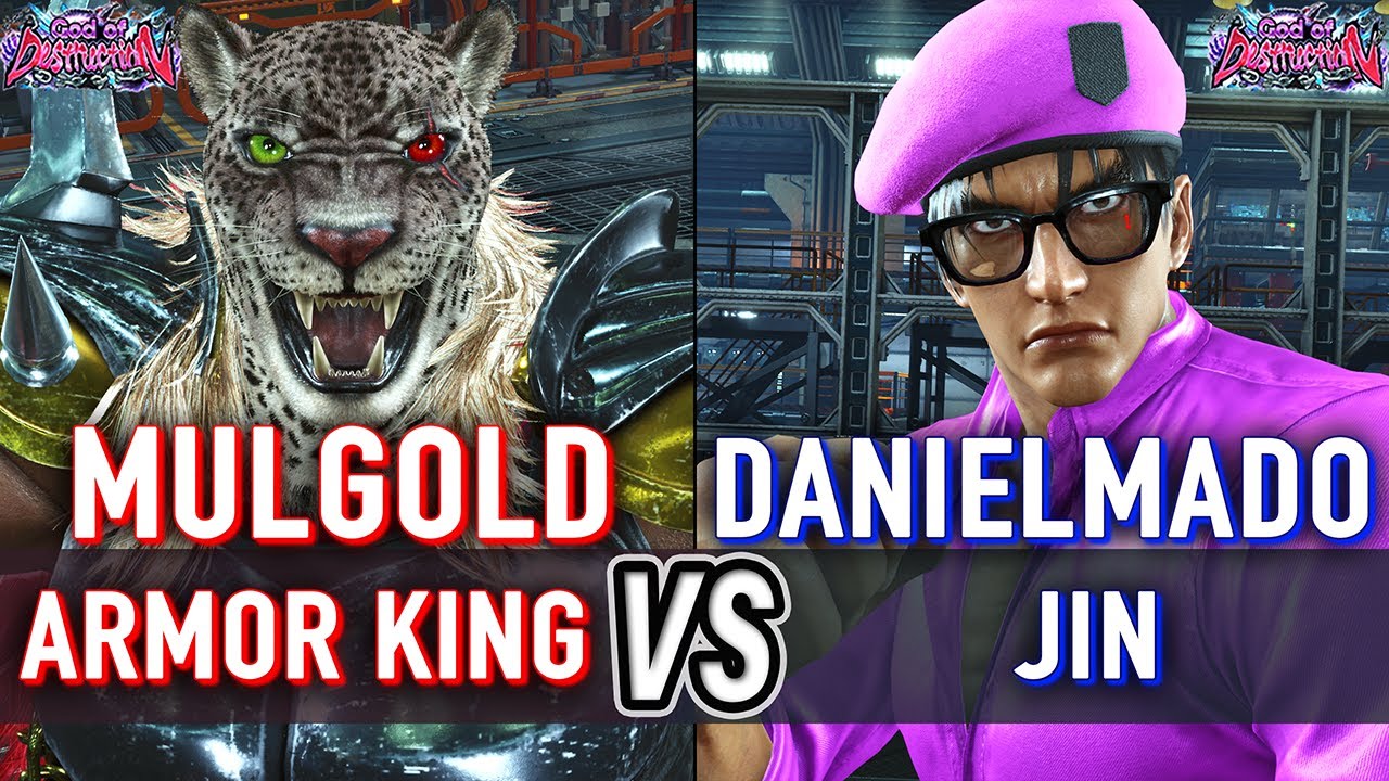 T8 🔥 MULGOLD (Armor King) vs DANIELMADO (Jin) 🔥 Tekken 8 High Level Gameplay
