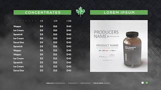 Menu Samples