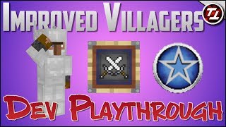 TekTopia Villagers | Dev Playthrough: New Structure! The Barracks!