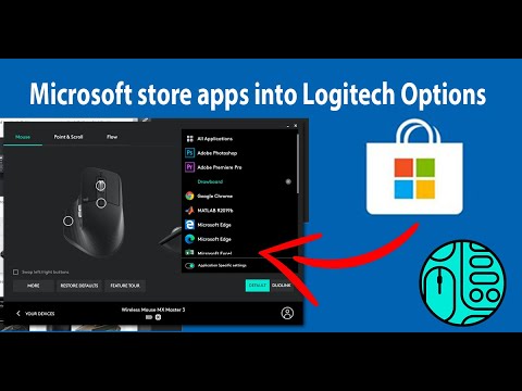 Add any Microsoft Store App to Logitech Options | Windows 10