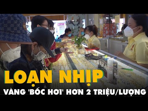 Video Giá vàng loạn nhịp, trong chớp mắt 'bốc hơi' hơn 2... - youtube