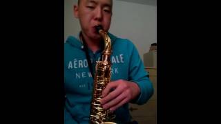 Alto Saxophone - E Major Scale