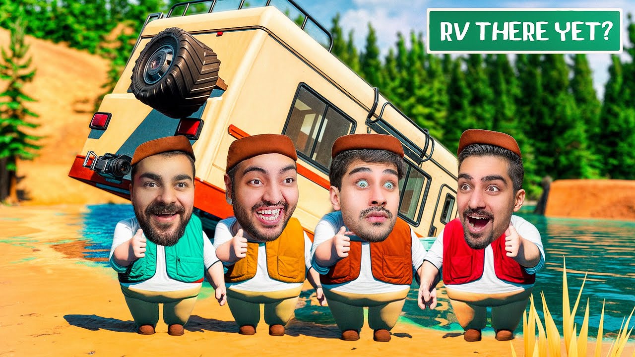 با این ون کجا قراره بریم؟ 😂💀 RV There yet