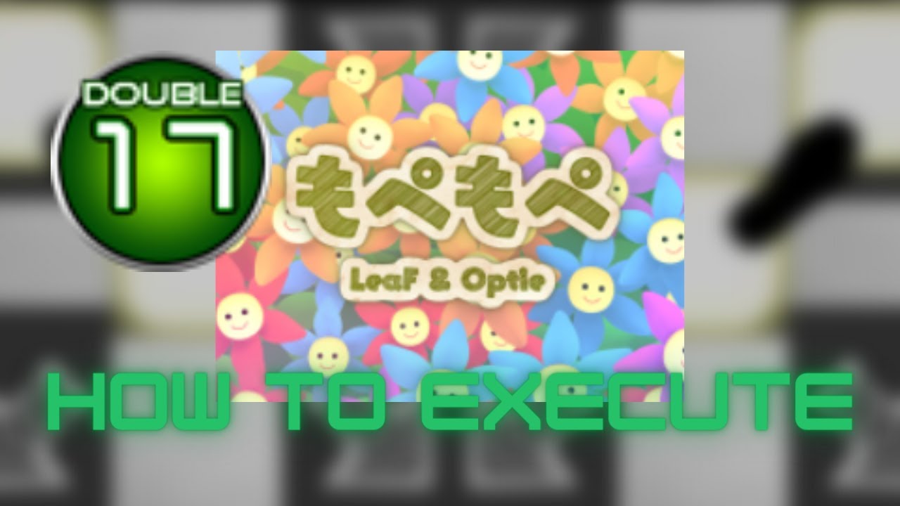 【PIU XX】Mopemope D17 - How to execute