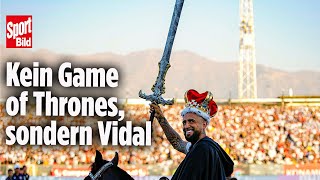 Arturo Vidal in Chile vorgestellt wie ein König | Die Präsentation des Jahres