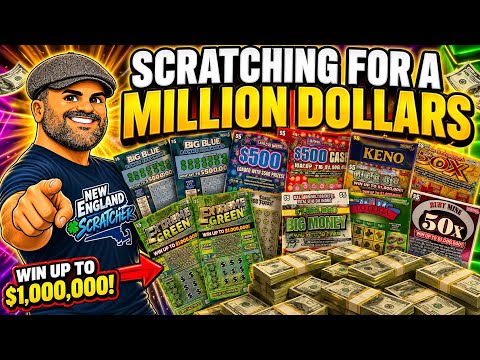 SCRATCHING FOR $1 MILLION DOLLARS