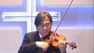 合一基督教會 20121021 主日獻詩  王彥驊 小提琴演奏  我知誰掌管明天