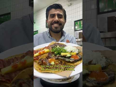 Video thumbnail: Tacos regios los Atarantados en CDMX trompo de chicharrón #shortvideo #shorts #foodie #foodies #cdmx