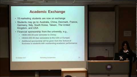 HKBU Info day 2011(4 year curriculum) BBA Programme Marketing briefing