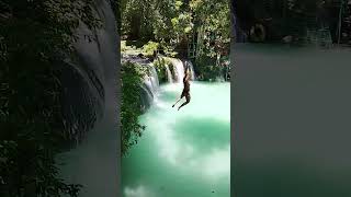 pool diving