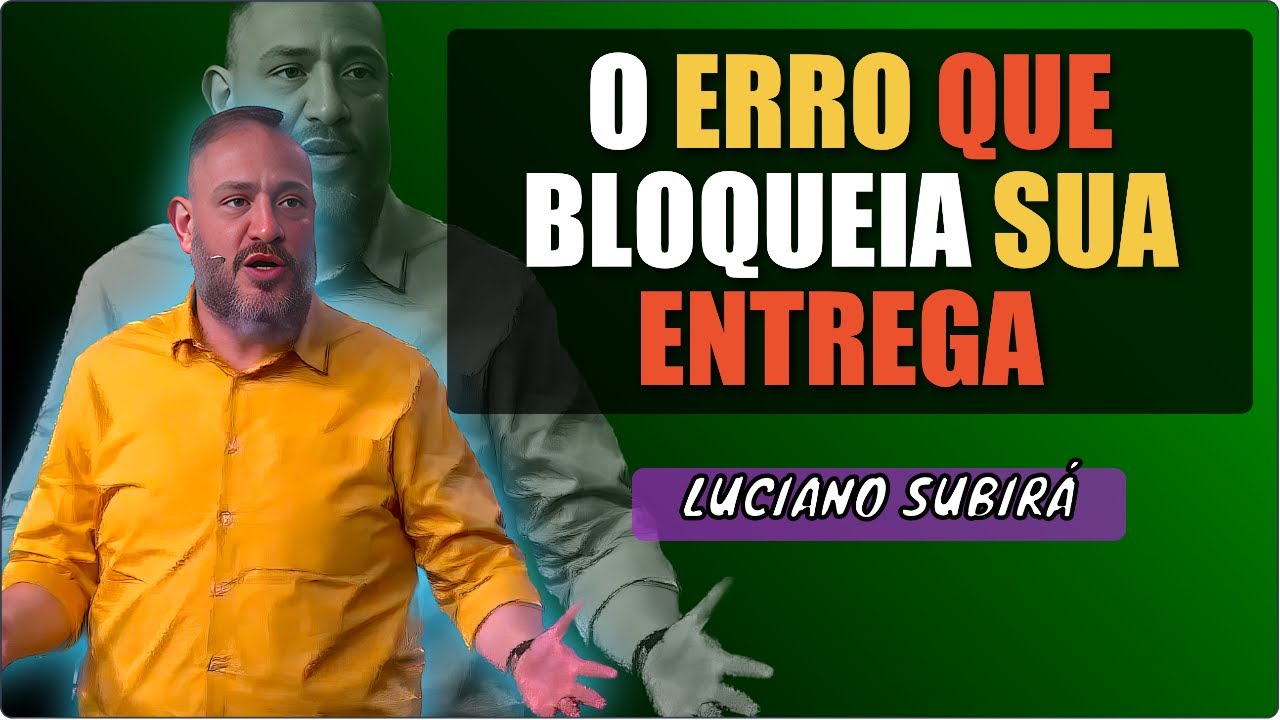 PARE de fazer isso e BUSQUE a DEUS de verdade! LUCIANO SUBIRÁ explica