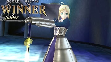 Fate/Unlimited Codes - Saber Arcade Mode