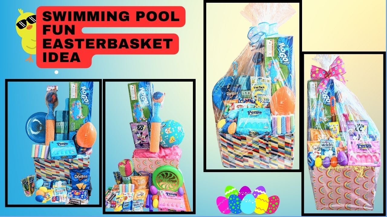 SWIMMING POOL FUN EASTERBASKET IDEA,#easter,#easterbasketidea2024,# ...