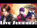 Lets go ue kyo saiki and kusanagi pulls king of fighters all star