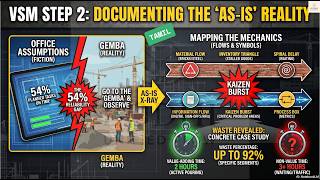 TA - Value Stream Mapping (VSM) - 4. Step 2: The Current State Map : Documenting the As-Is process
