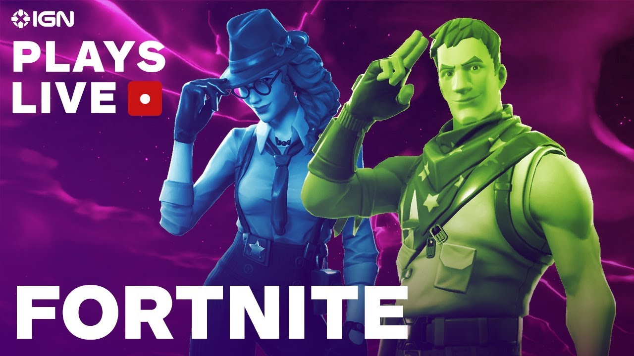 Fortnite: Prepping for Season 5 - IGN Plays Live - YouTube