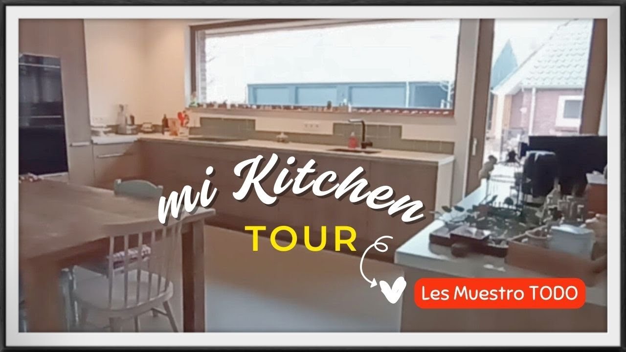KITCHEN TOUR Les Muestro MI COCINA Antes y Despues #kitchentour #brisaenholanda #housetour #cocina