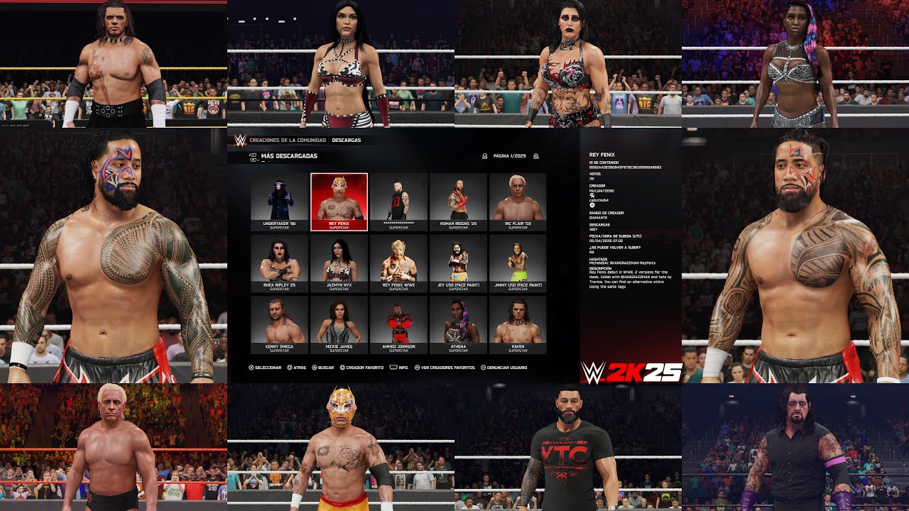 WWE 2K25: CAWS THAT YOU NEED TO DOWNLOAD | COMMUNITY CREATIONS ...