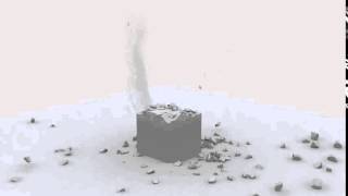 Concrete Explosion In 3Dsmax
