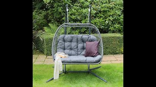 Folding Hanging Egg Chair | JB Furniture