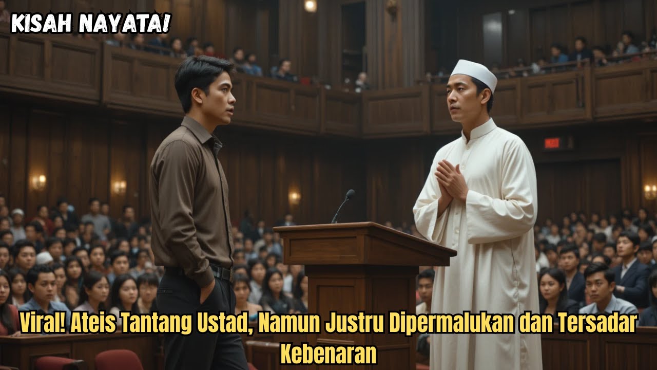 Pertarungan Logika di Kampus. Pemuda Skeptis Ini Tak Menyangka Jawaban Sang Ustad Mengubah Semuanya.