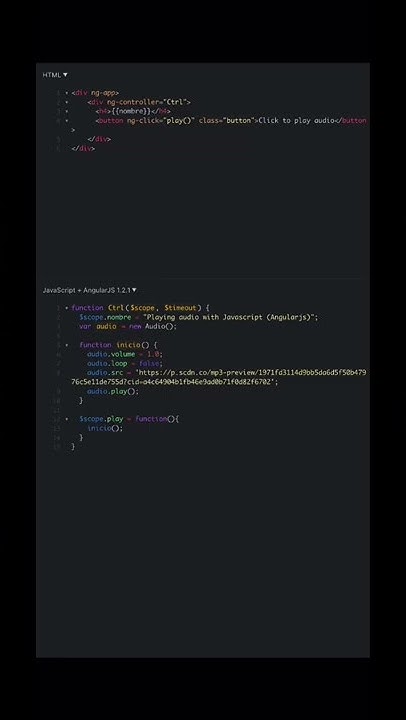 Playing audio with JavaScript - YouTube