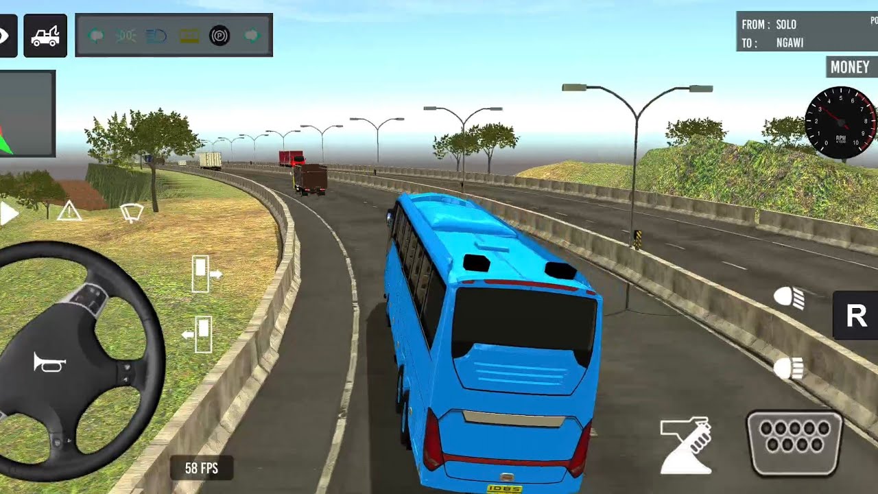 Euro bus driving simulator 2025 best Android gameplay coach bus driving