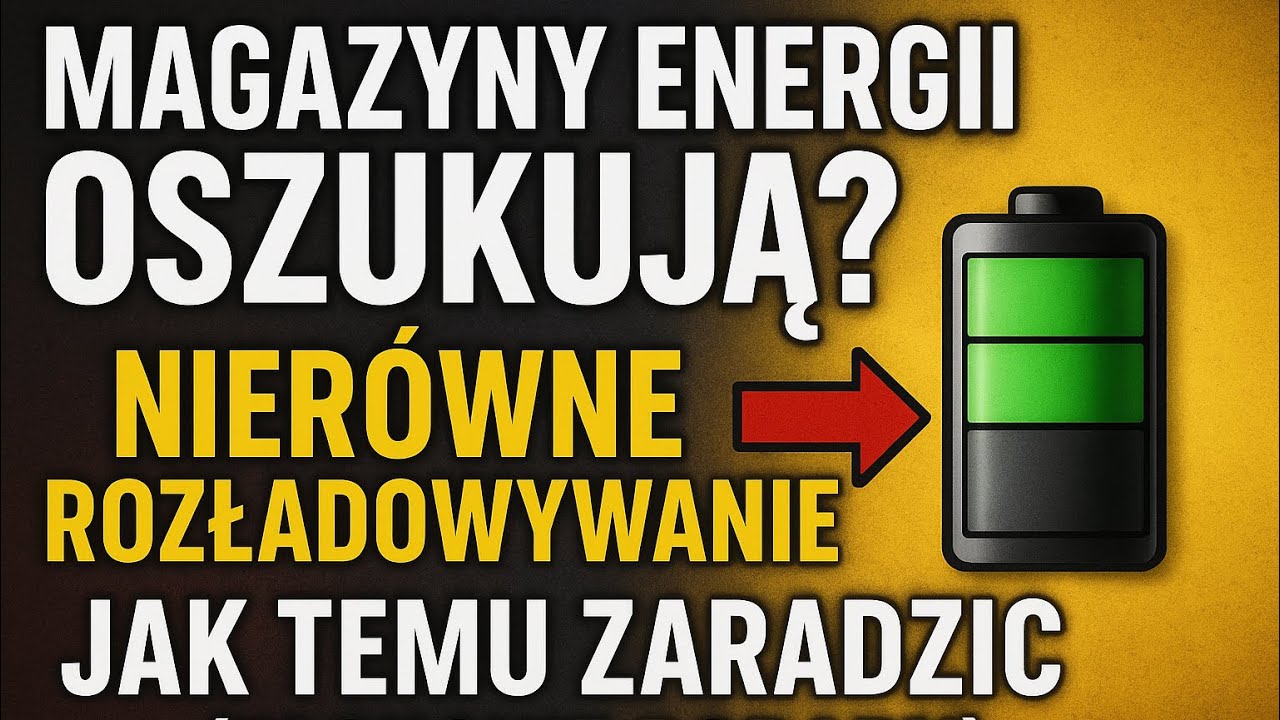 Magazyny energii OSZUKUJĄ? 🔋 Nierówne rozładowywanie – jak temu zaradzić (fachowe porady)