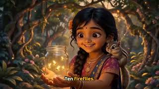 Bilingual | Can You Catch 20 Fireflies? | English &amp; Deutsch | Firefly Festival | Math Adventure