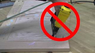 Blanket Chest Project Tutorial - Step 8f - Make & Install Panels
