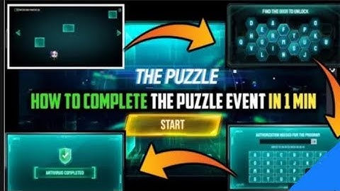 The Moco Puzzle Event| How to Complete in 1 min 😱| Garena Free Fire Moco Rebirth ( Puzzle Event )❤️