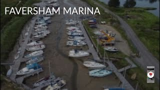 discovering faversham from above from the Dji mini 2 drone