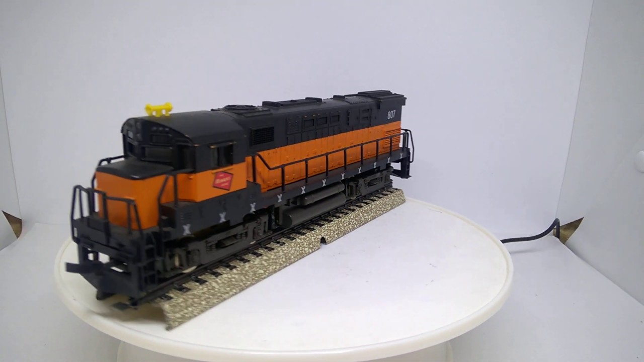 Vintage AHM HO Scale Milwaukee 5015 Alco Century 424 Locomotive. - YouTube