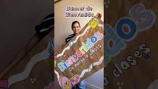 Back to School Welcome Banner ✨📚 FREE PDF