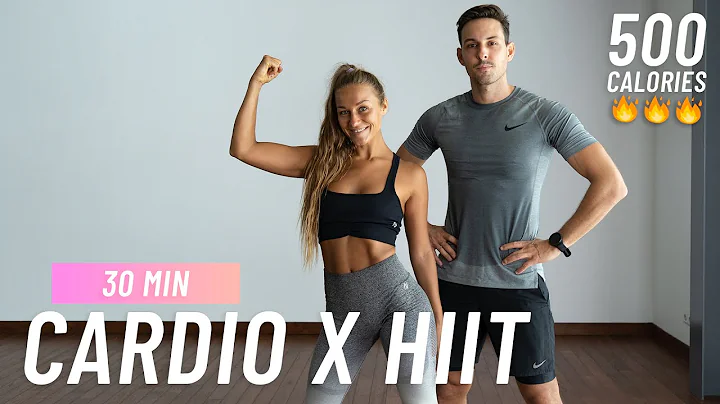 30 MIN CARDIO HIIT Workout - Full Body, No Equipment, No Repeat