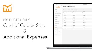 Do you know your REAL profit? How to use COGS & Additional Expenses in MBS! - Products | SKUs Net Worth