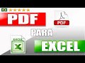 Como Converter PDF para EXCEL Online Gratis