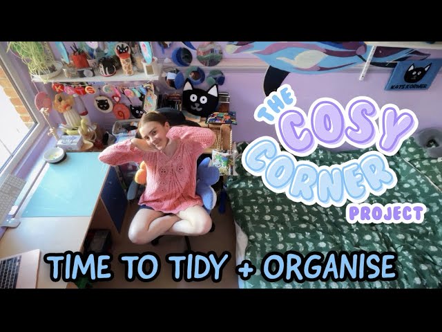 Upgrading My Cosy Craft Space – Organise With Me (Intro to The Cosy Corner Project)
