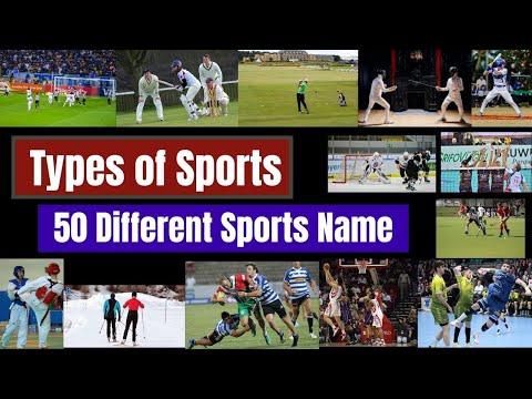 types of sports / different sports name / sports name / name of sports / sports types | all sports