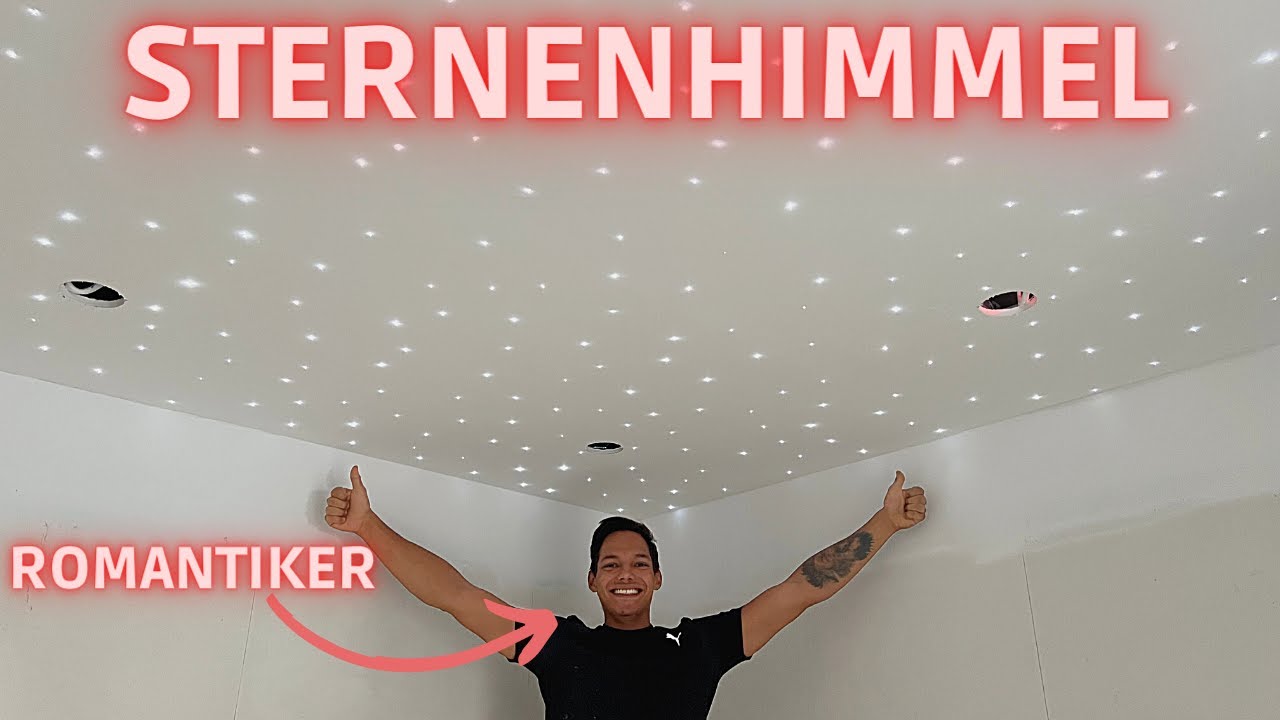 Bauanleitung für einen LED Sternenhimmel