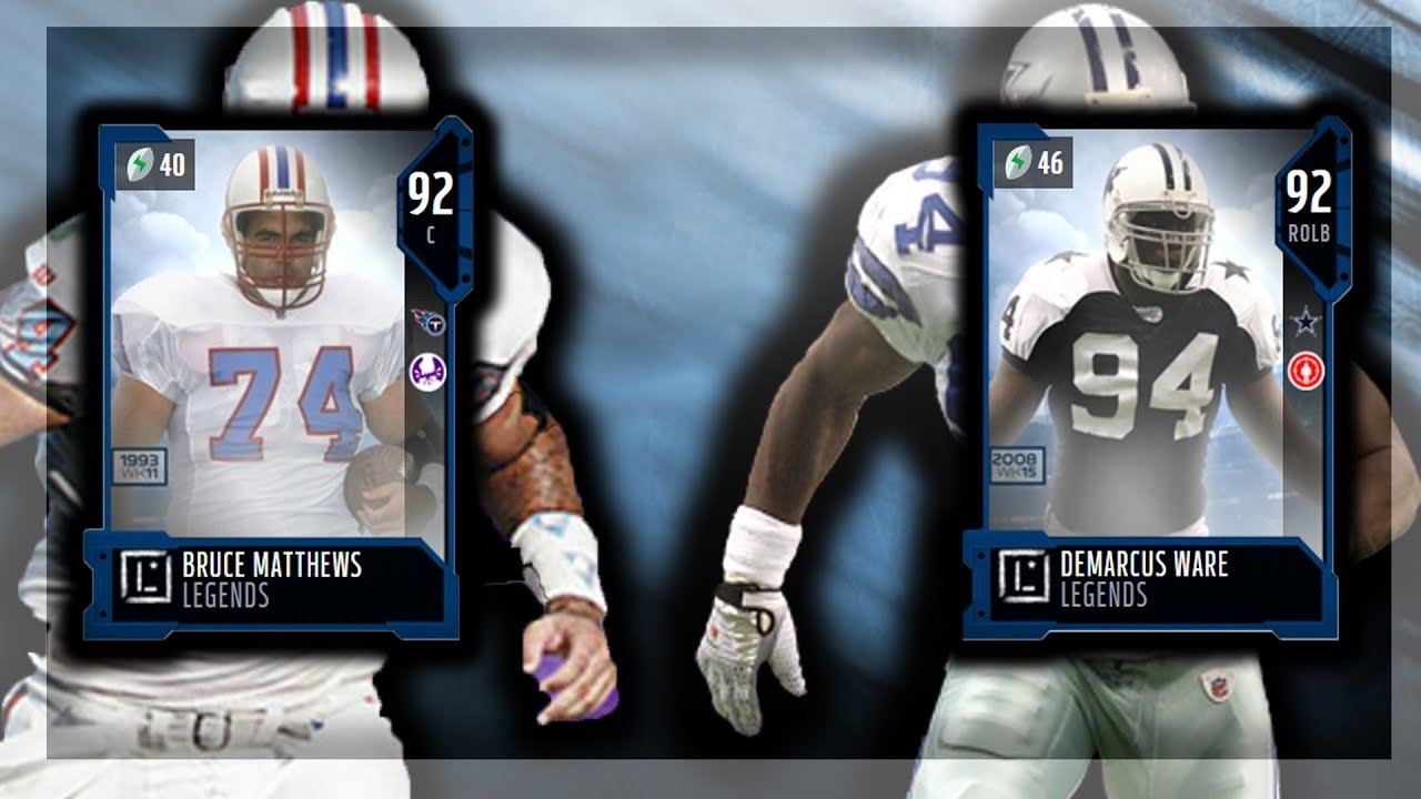 NEW DEMARCUS WARE IS INSANE!!!! | MADDEN 18 ULTIMATE TEAM LEGENDS